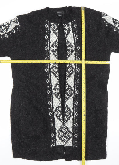 Womens UK Size M Atmosphere Black Cardigan Jumper
