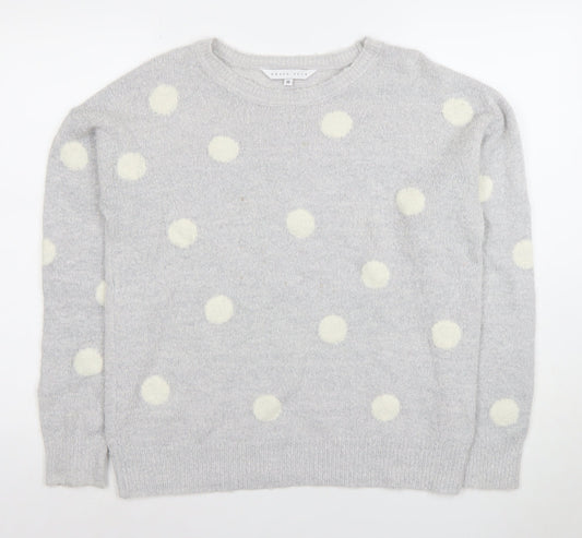 Womens UK Size M Amara Reya Grey Pullover Jumper