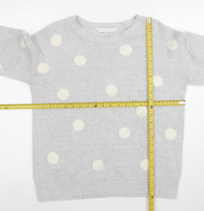 Womens UK Size M Amara Reya Grey Pullover Jumper