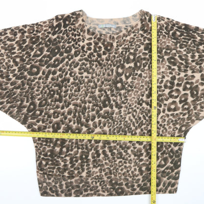 Womens UK Size 14 Marks and Spencer Brown Basic Blouse