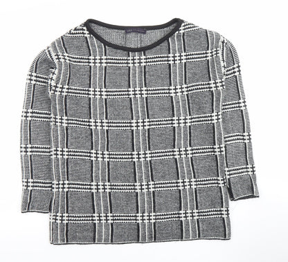Womens UK Size 10 Marks and Spencer Grey Pullover Jumper