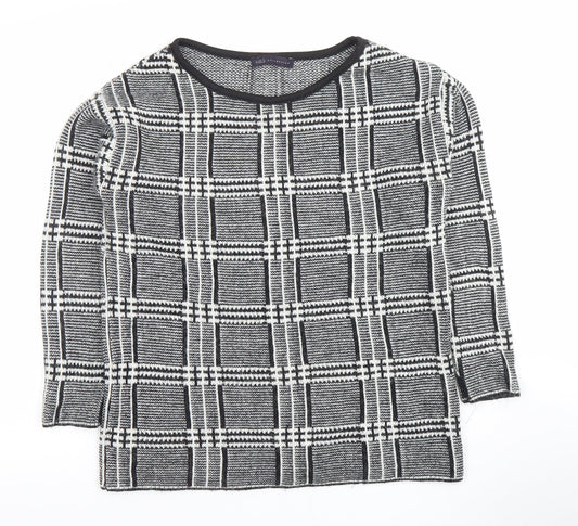 Womens UK Size 10 Marks and Spencer Grey Pullover Jumper