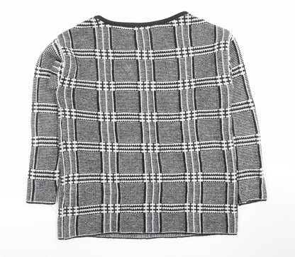 Womens UK Size 10 Marks and Spencer Grey Pullover Jumper