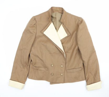 Womens UK Size 14 Our Premier Collection Regular Beige Blazer