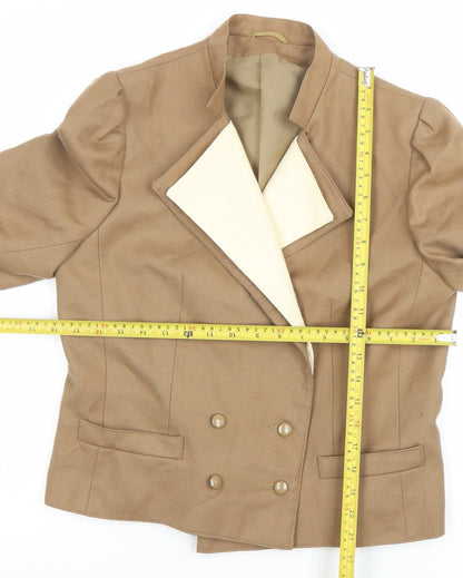 Womens UK Size 14 Our Premier Collection Regular Beige Blazer