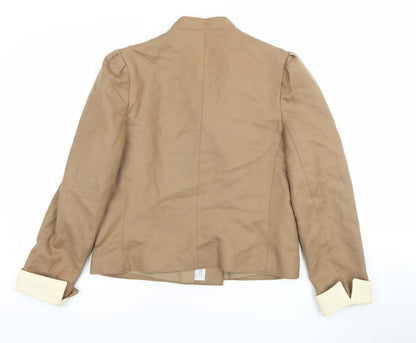 Womens UK Size 14 Our Premier Collection Regular Beige Blazer