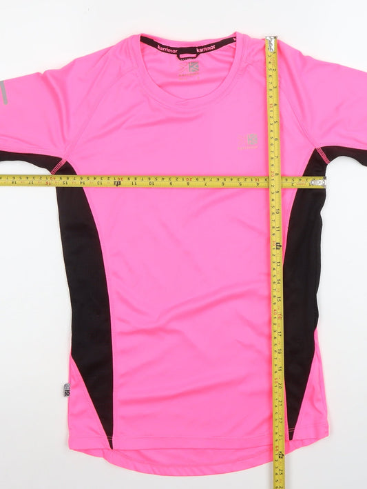 Karrimor Women’s Pink Long Sleeve Running Top Size 8