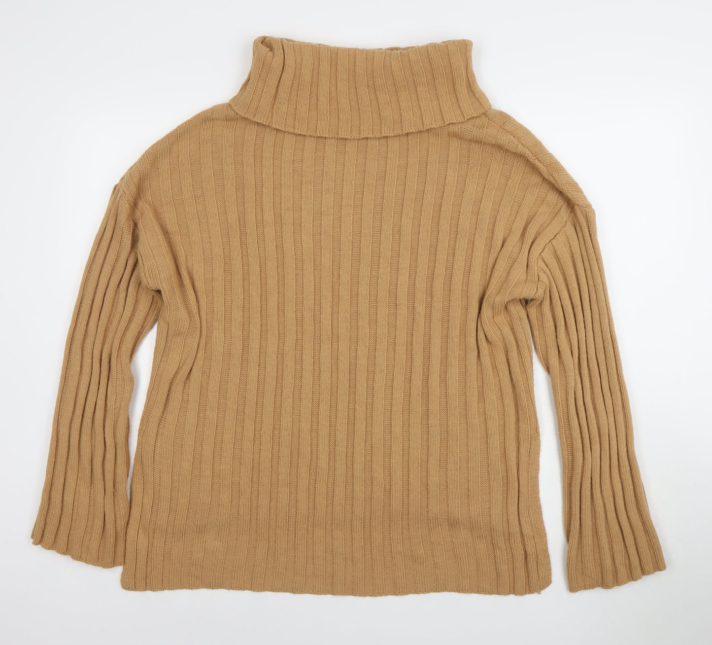 Womens UK Size XS Primark Beige Pullover Jumper