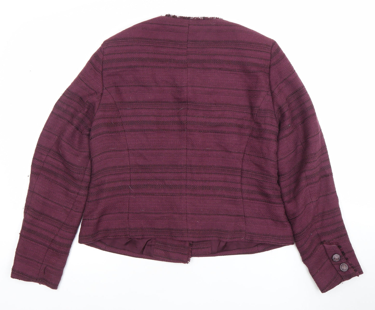 Womens UK Size 14 Bianca Regular Purple Blazer