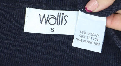 Womens UK Size S Wallis Multicoloured Cardigan Jumper