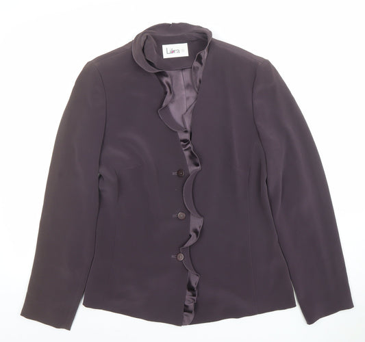Womens UK Size 10 Libra Regular Brown Suit Jacket