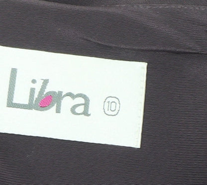 Womens UK Size 10 Libra Regular Brown Suit Jacket