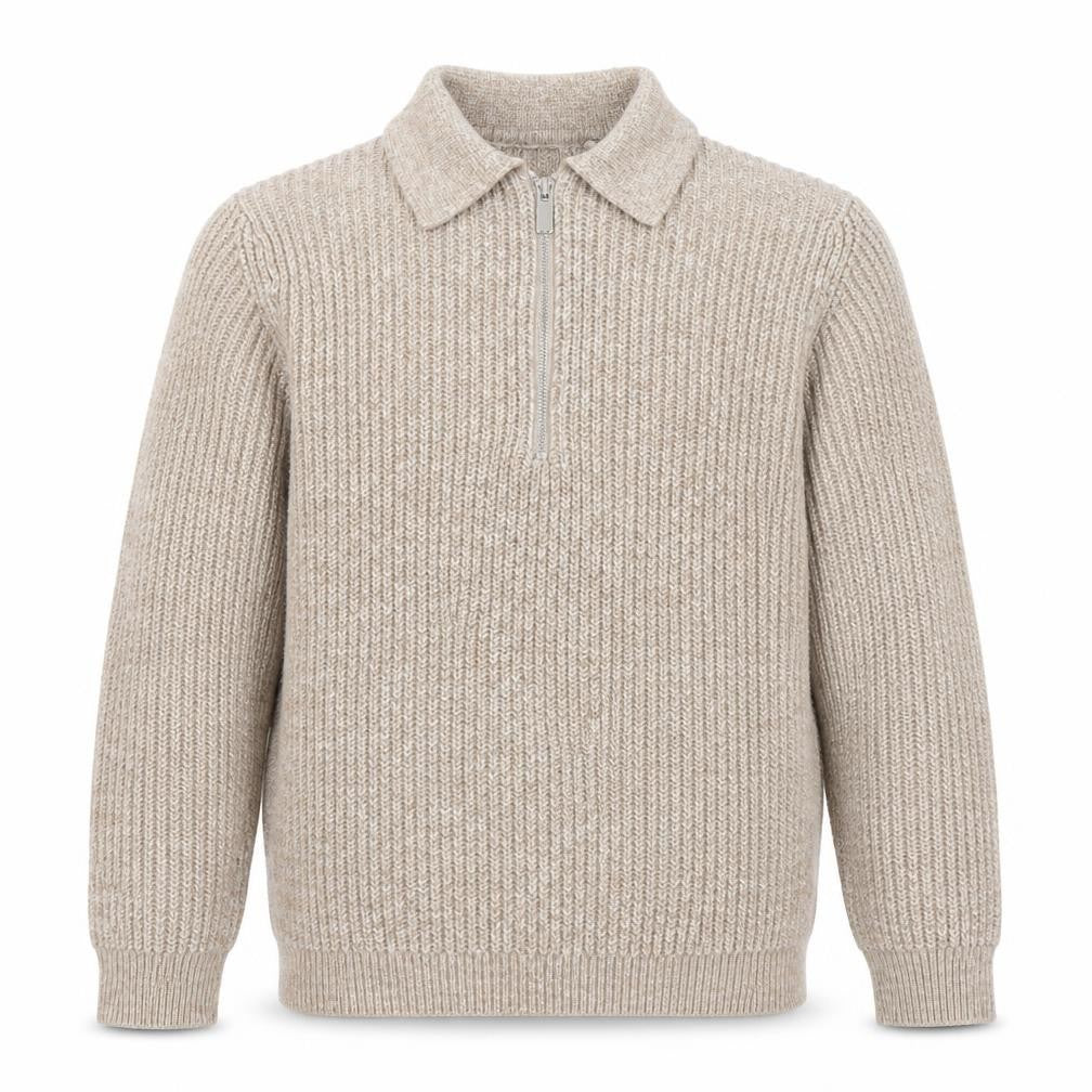 Boys UK Size 11 Years NEXT Beige Pullover Jumper