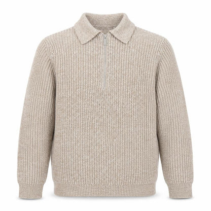 Boys UK Size 11 Years NEXT Beige Pullover Jumper