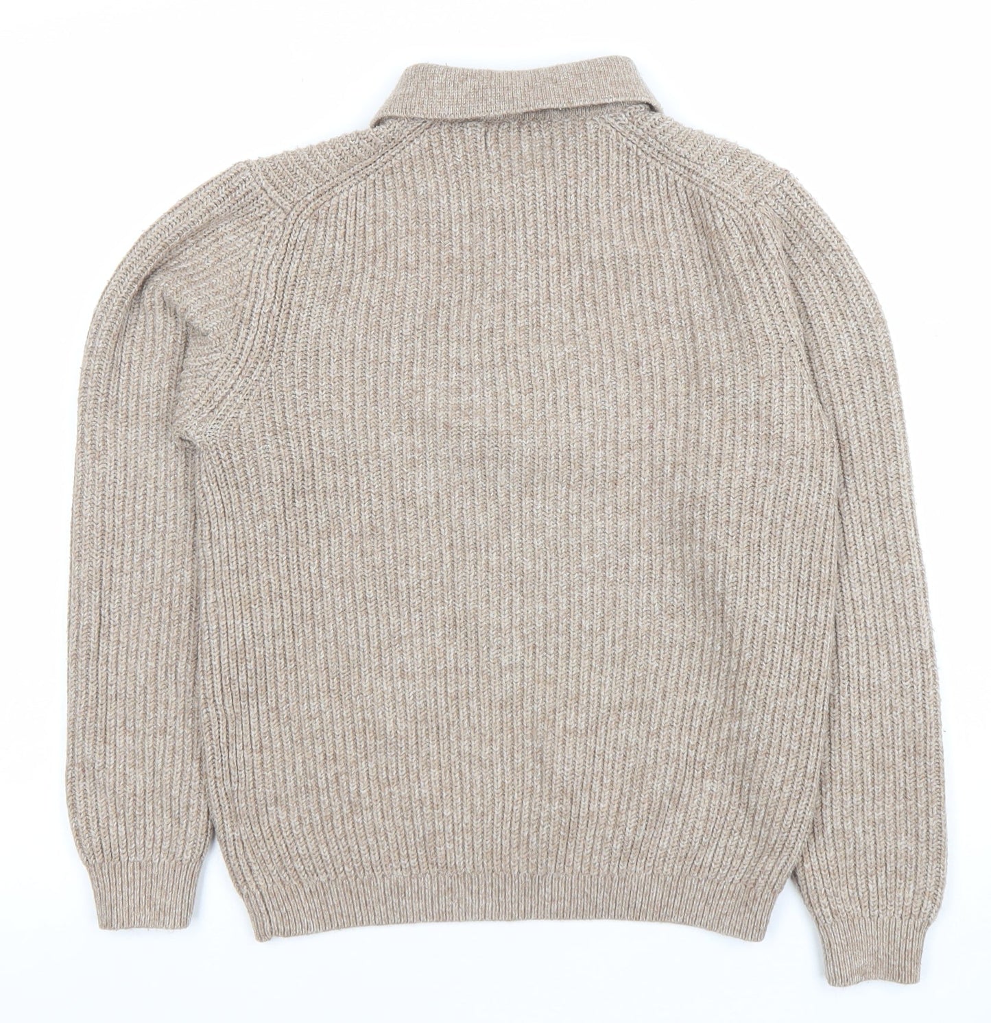 Boys UK Size 11 Years NEXT Beige Pullover Jumper