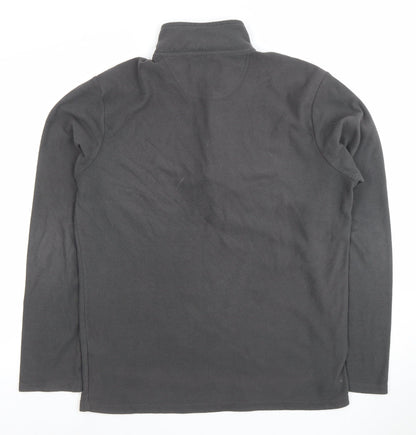 Mens UK Size M Peter Storm Black Pullover Sweatshirt