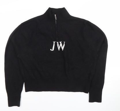 Womens UK Size 10 Jack Wills Black Pullover Sweatshirt