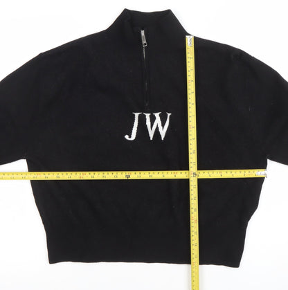 Womens UK Size 10 Jack Wills Black Pullover Sweatshirt
