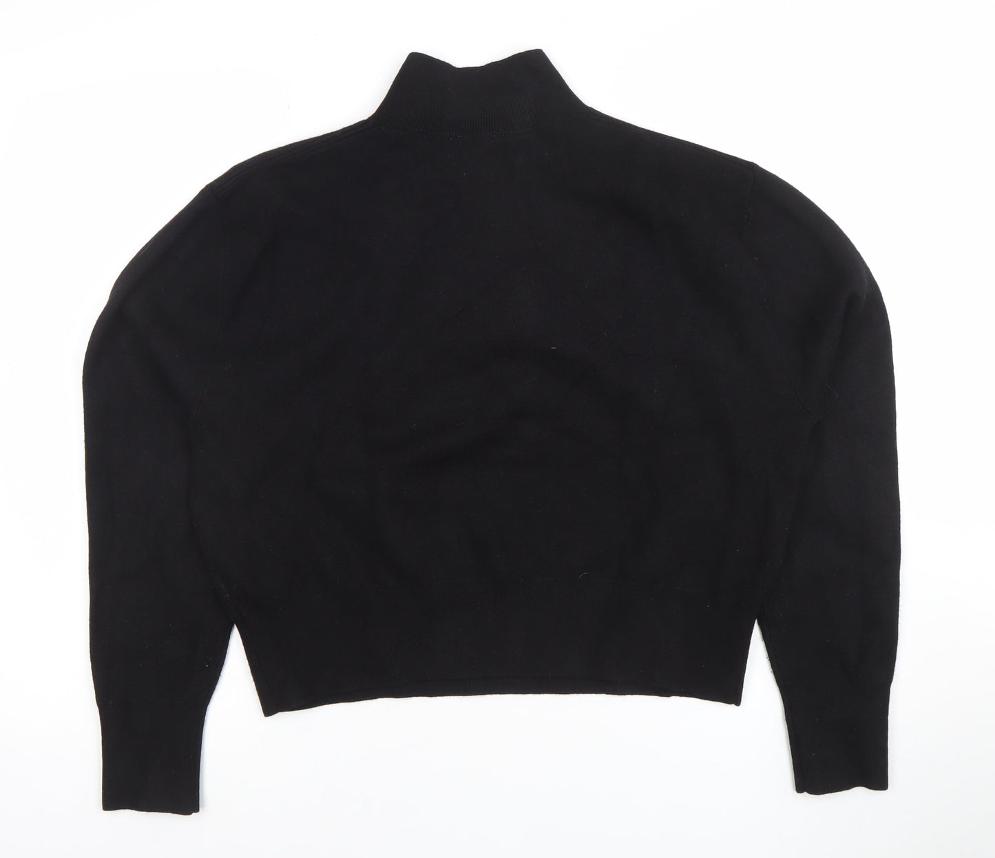 Womens UK Size 10 Jack Wills Black Pullover Sweatshirt
