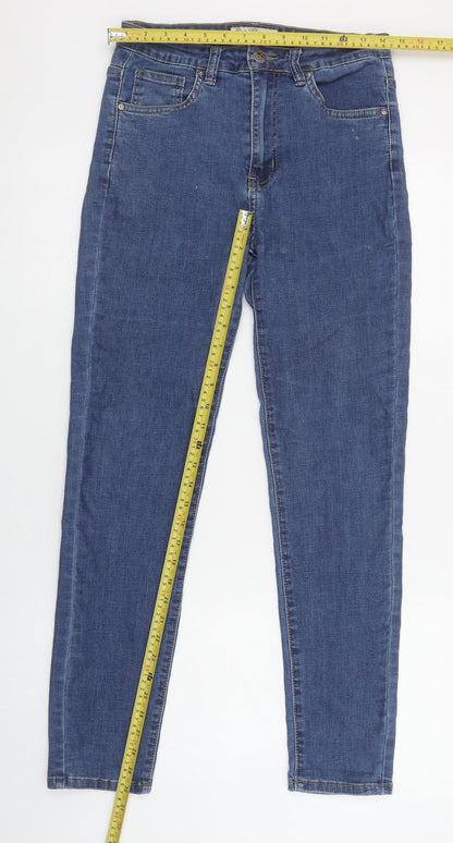 Womens UK Size 8 Paco Boutique Slim Fit Skinny Blue Jeans