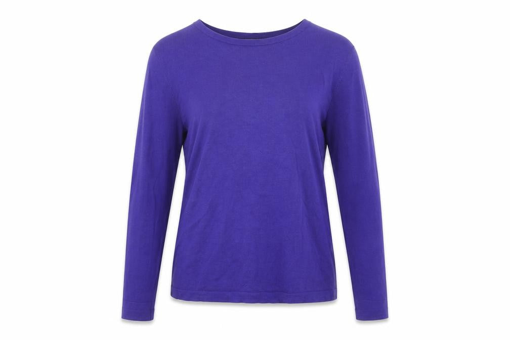 Womens UK Size 12 Savida Blue Cardigan Jumper