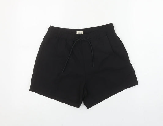 River Island Women’s Black Quick Dry Poolside Shorts XS
