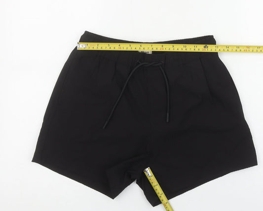 River Island Women’s Black Quick Dry Poolside Shorts XS