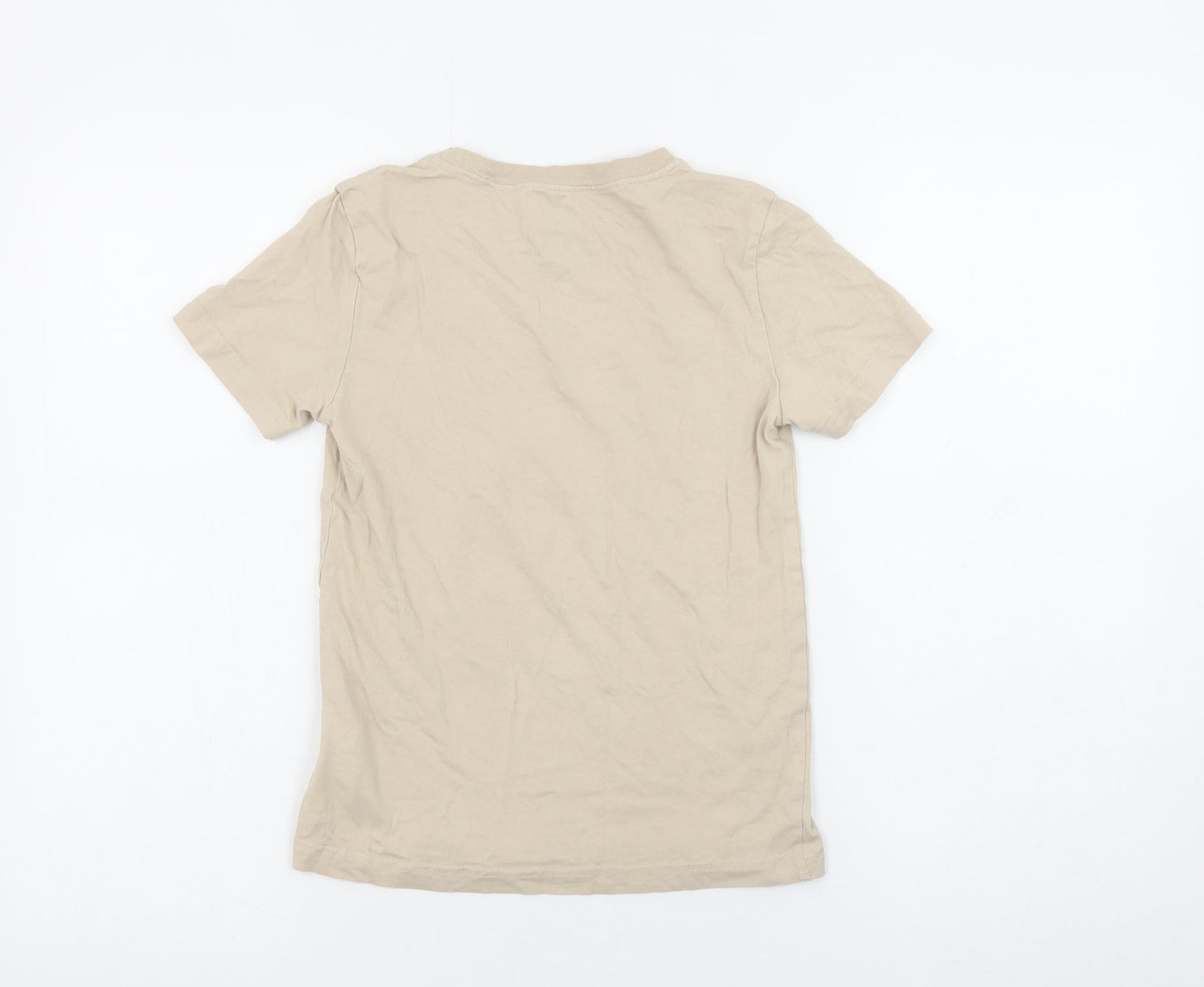Boys UK Size 10 Years Levi's Beige Basic T-Shirt