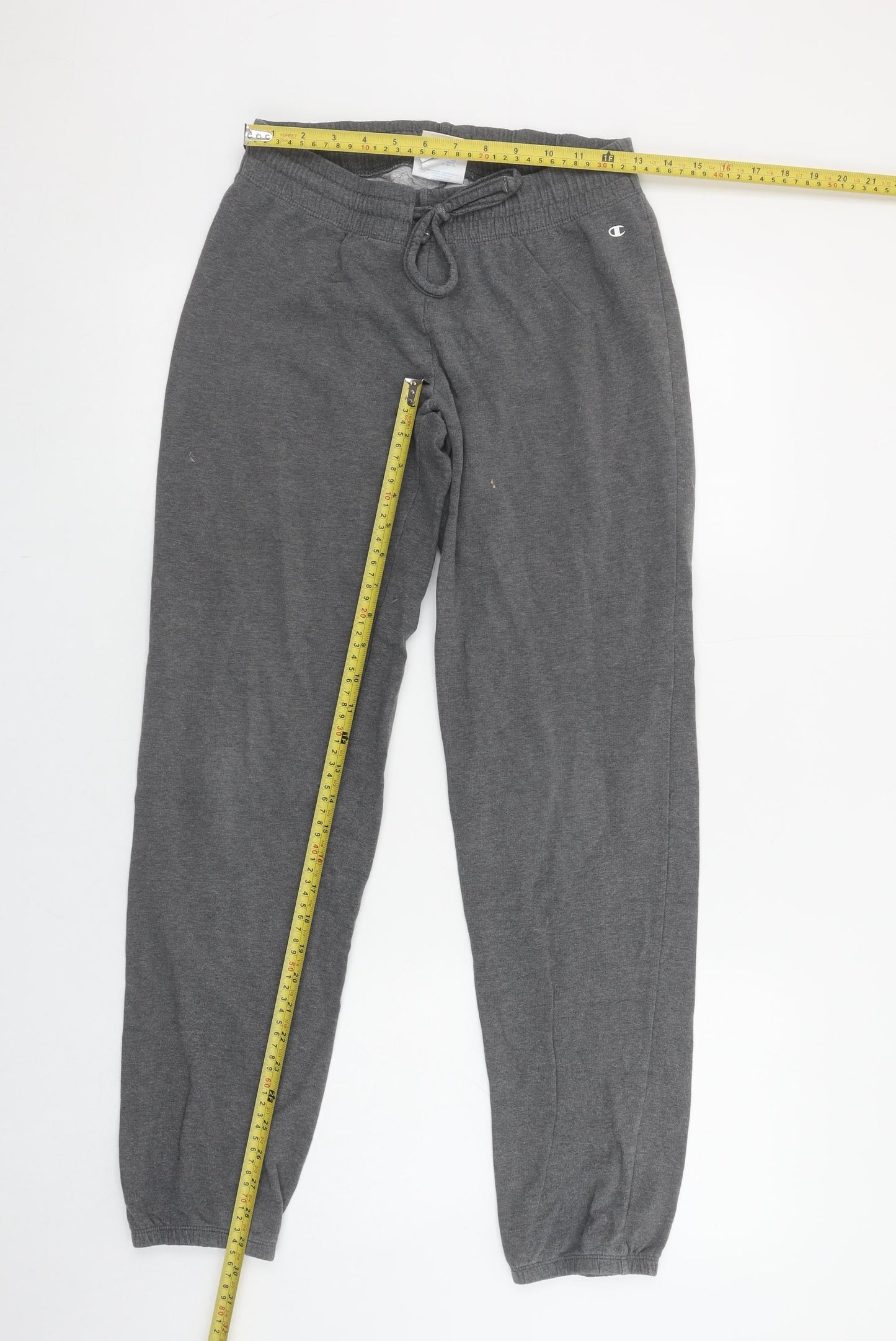 Womens UK Size S Champion Regular Fit Jogger Grey Trousers