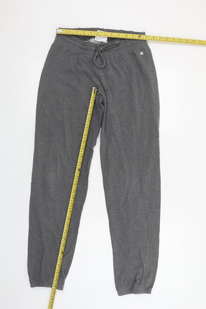 Womens UK Size S Champion Regular Fit Jogger Grey Trousers