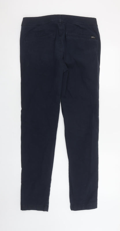 Hollister Men's Blue Skinny Chino Trousers W32 L32 Slim Fit