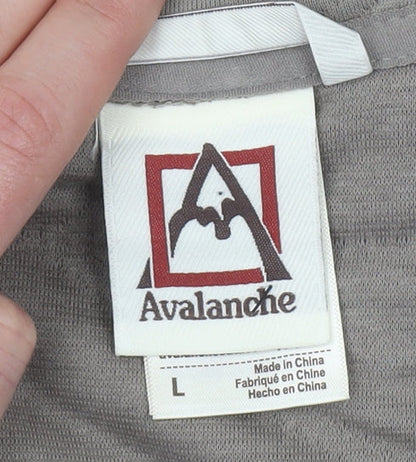Womens UK Size L Avalanche Grey Pullover Sweatshirt