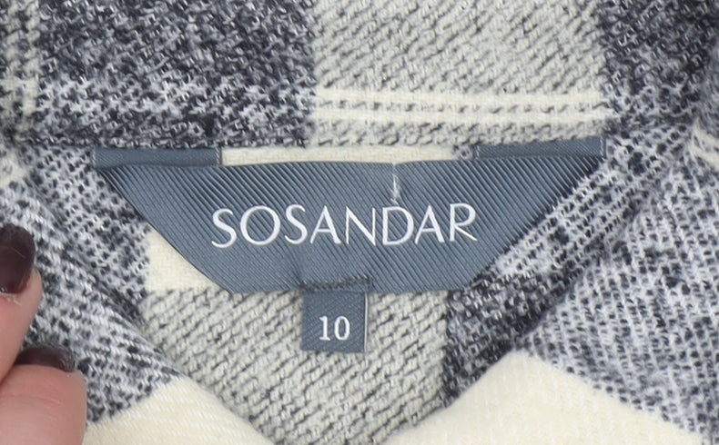 Womens UK Size 10 Sosandar Shirt Dress