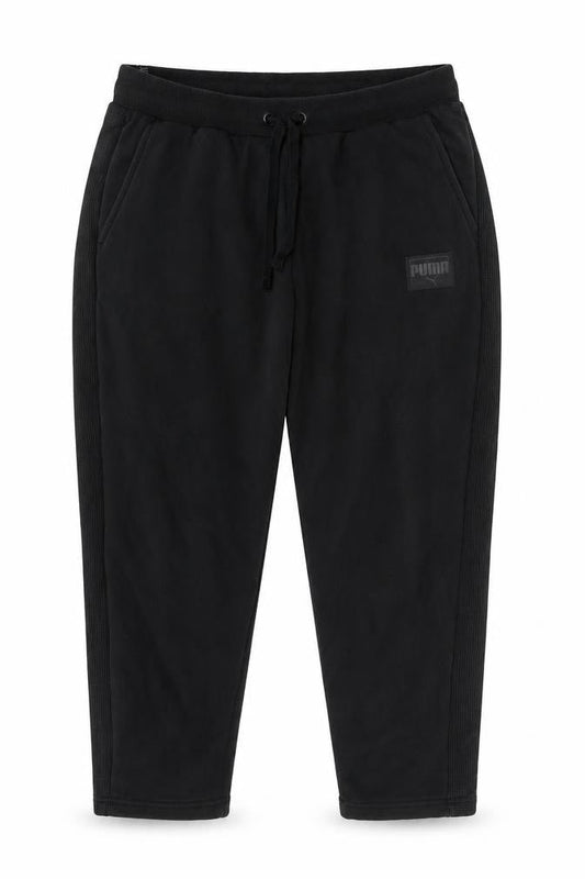 Womens UK Size XL PUMA Regular Fit Sweatpants Black Trousers