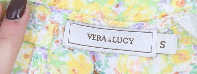 Womens UK Size S Vera & Lucy Wrap Dress