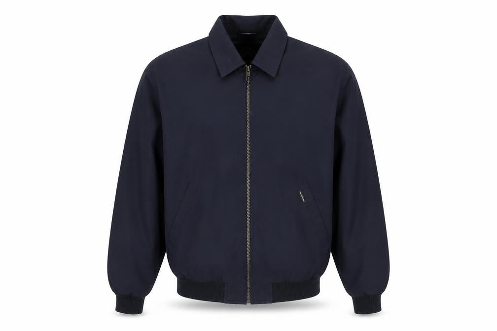 Mens UK Size L Weatherproof Blue Bomber Jacket