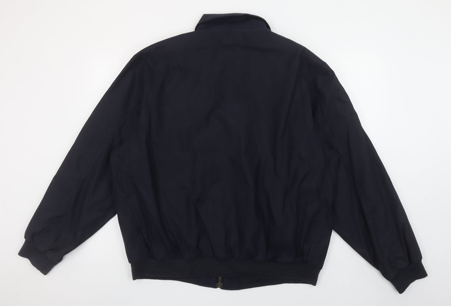 Mens UK Size L Weatherproof Blue Bomber Jacket