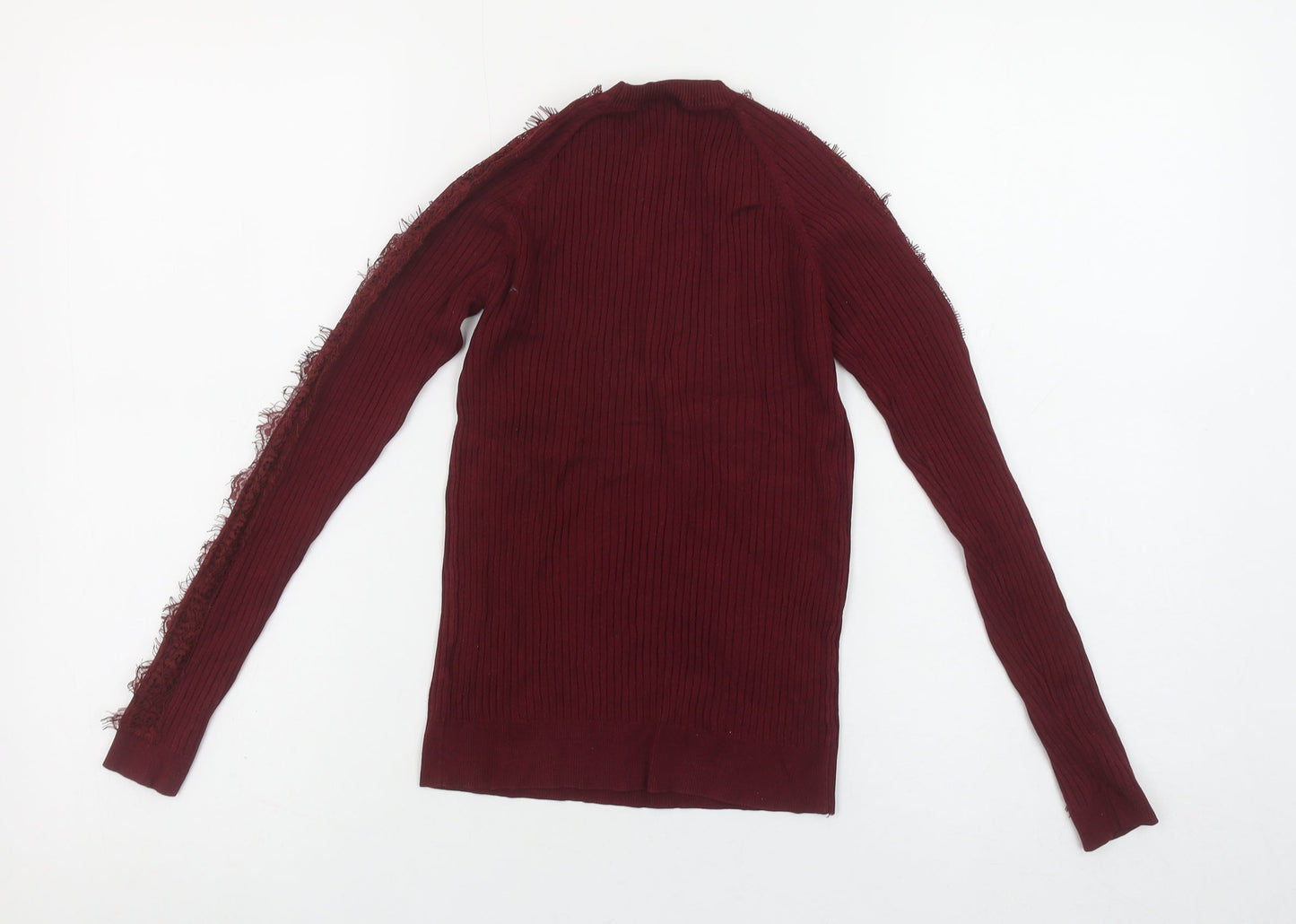 Girls UK Size 12 Years Matalan Red Pullover T-Shirt