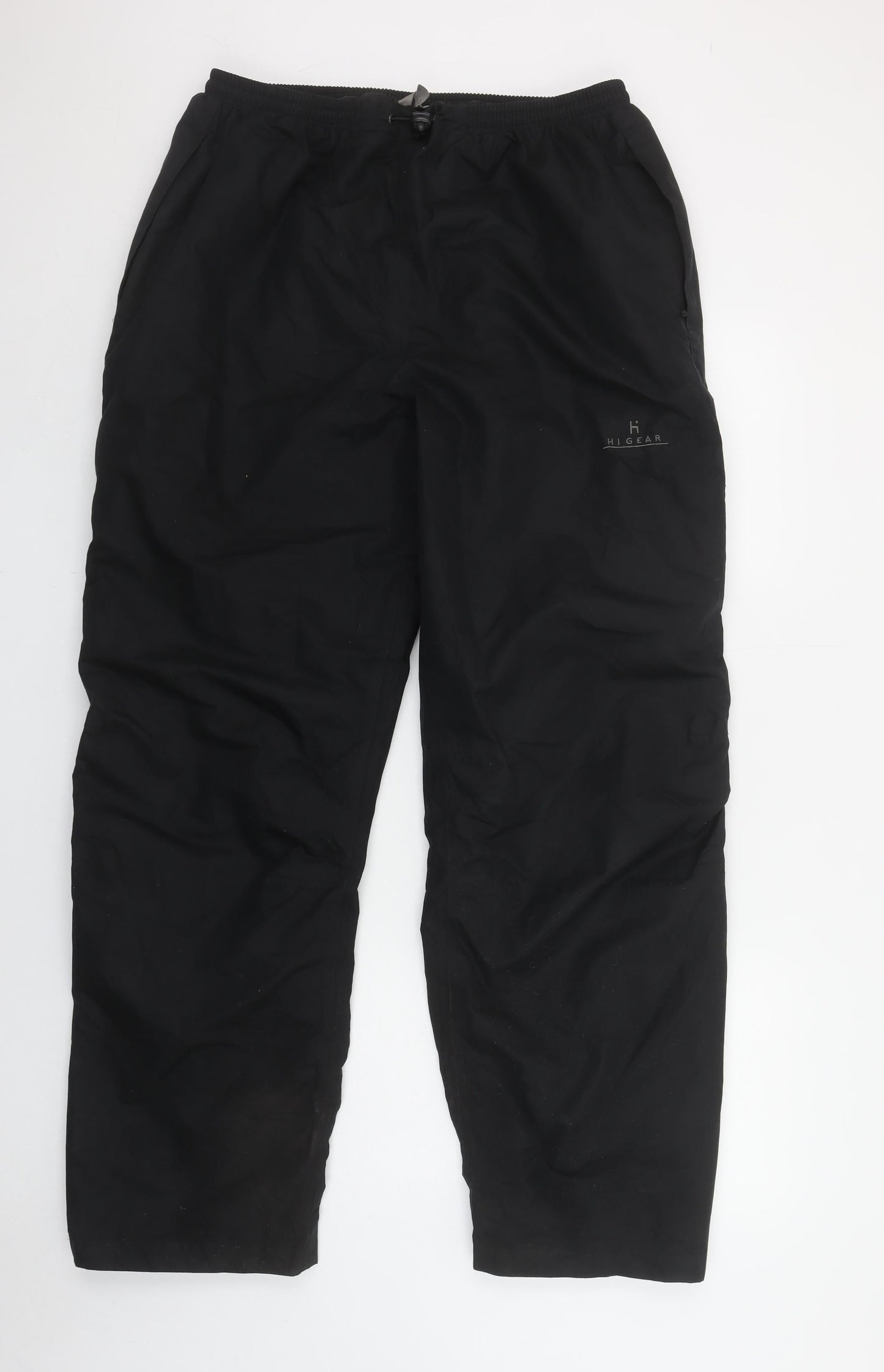 Hi Gear Men's Black XL Rain Trousers Waterproof Elastic Waist