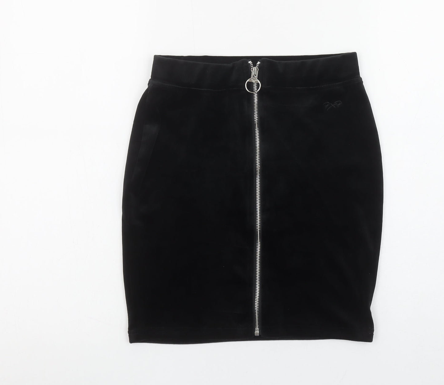 Womens UK Size XS Project X Paris Straight & Pencil Velvet Skirt