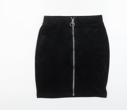 Womens UK Size XS Project X Paris Straight & Pencil Velvet Skirt