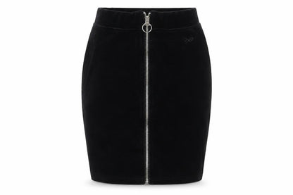 Womens UK Size XS Project X Paris Straight & Pencil Velvet Skirt