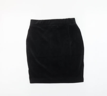 Womens UK Size XS Project X Paris Straight & Pencil Velvet Skirt