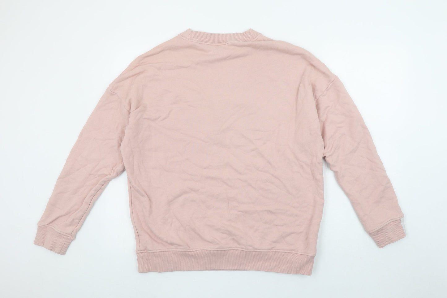 Womens UK Size 14 adidas Pink Pullover Sweatshirt