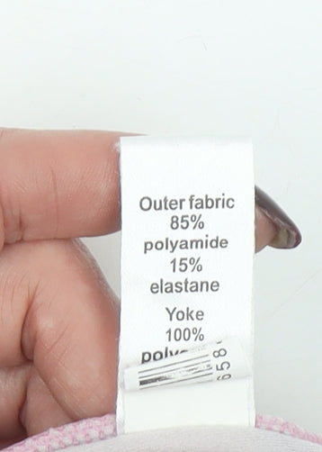 Quechua Women Beige 1/4 Zip Long Sleeve Hiking Top Size 8