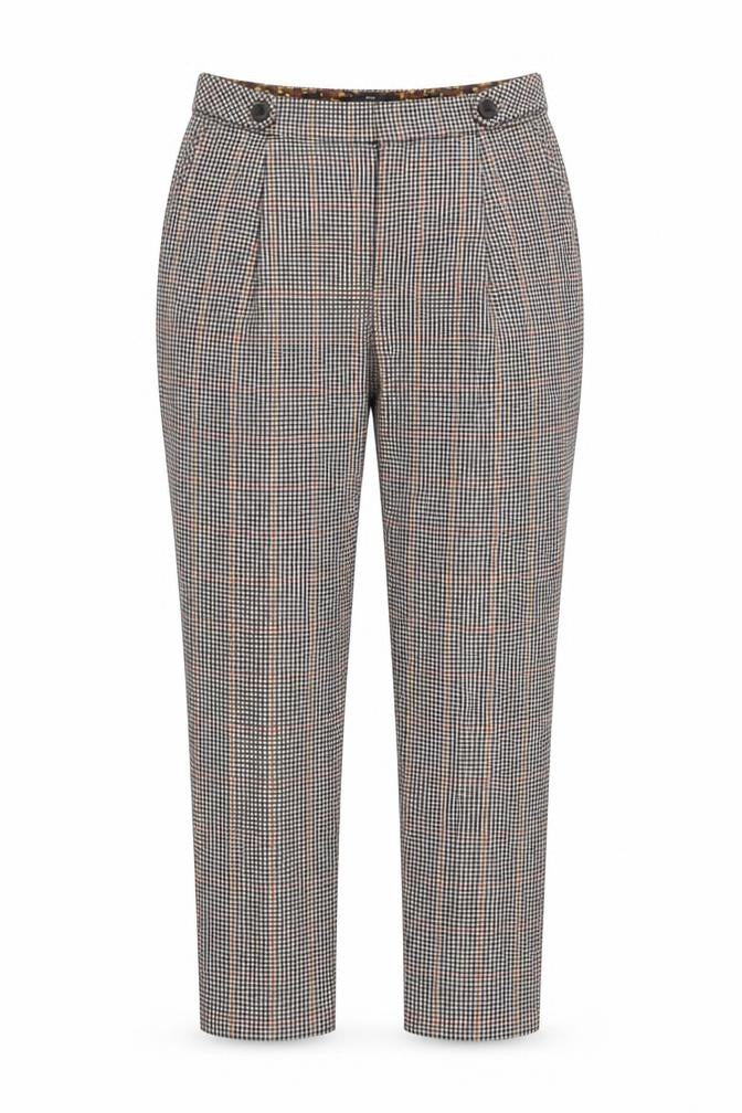Womens UK Size 8 NEXT Slim Fit Business Casual Workwear Multicoloured Trousers