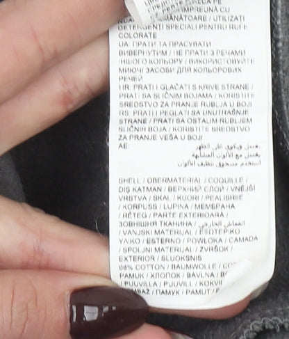 Puma Men's Grey Jogger Sweatpants S Regular Fit Elastic Waist