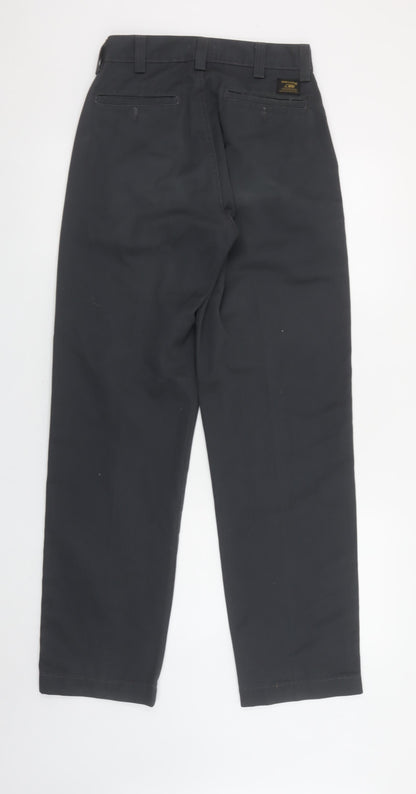 Big Star Men's Black Chino Trousers Size 28 x 32 Regular Fit