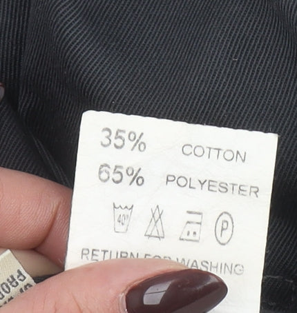 Big Star Men's Black Chino Trousers Size 28 x 32 Regular Fit