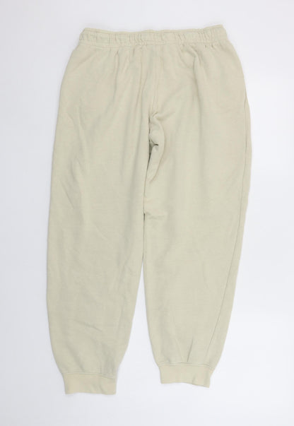 Nike Beige Women's M Fleece Sweatpants Tapered Joggers